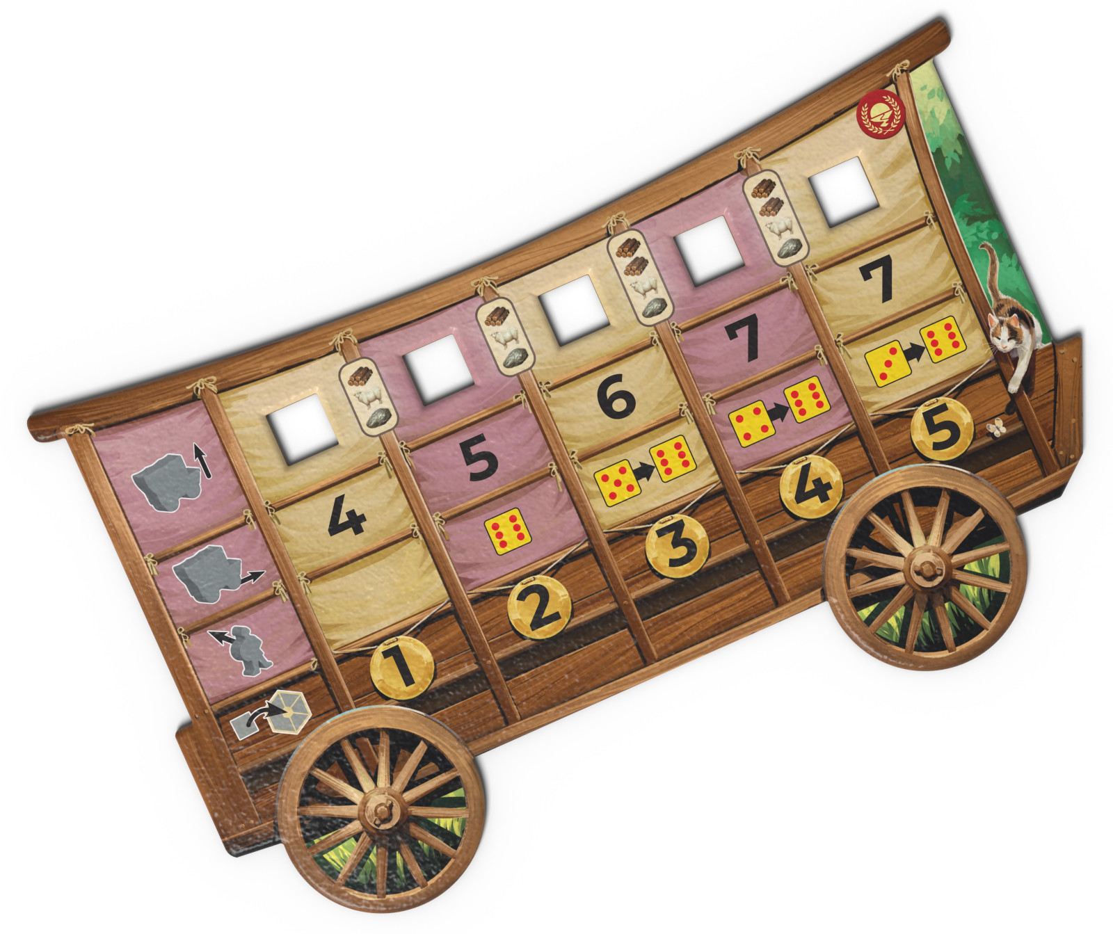 CATAN (6th Edition) : Traders and Barbarians Expansion